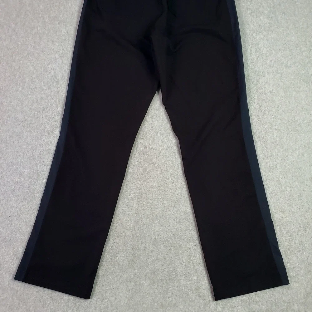 Figs Scrub Pants Mens L/T (Large Tall) Black With Blue Stripe Medical M21SW2014